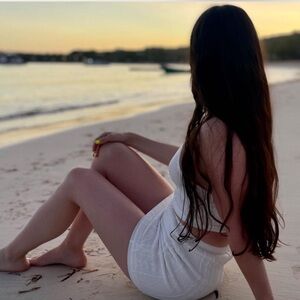 White Women's Skirt Set